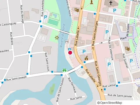Location of Clsc Lafontaine at 1000 Rue Labelle #2100, Saint-Jérôme