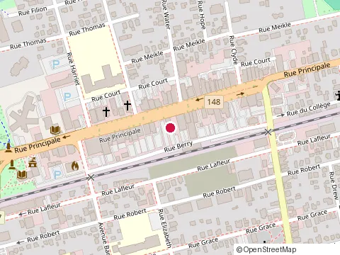 Location of Club de Golf Lachute at 355 avenue Béthany, Lachute