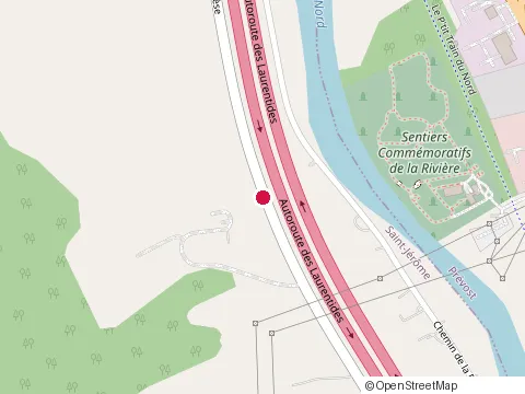 Location of Club de Golf St-Jerome at 2019 Montee Sainte-Therese, Saint-Jérôme