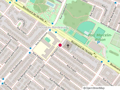 Location of Club de l'Age d'Or St-Gaetan Inc at 11455 Drouart, Montréal
