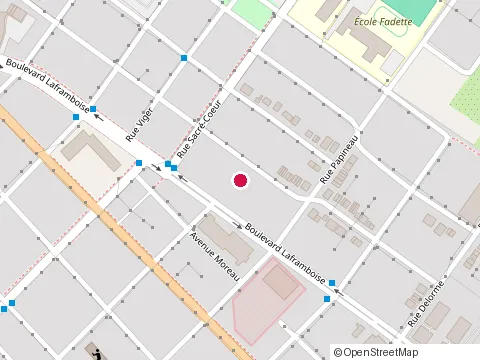Location of Club de Lage Dor at 2210 boulevard Laframboise, Saint-Hyacinthe