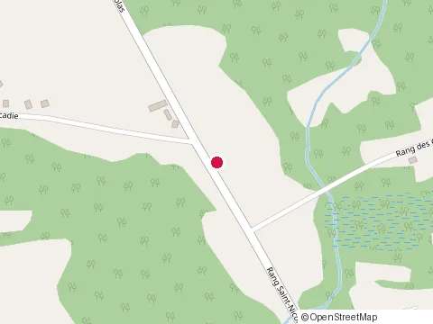 Location of Club Equestre du Sablon at 1530 Rang Saint-Nicolas, Trois-Rivières