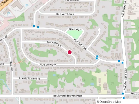 Location of Club Liquid'Action at 708 Rue de Vichy, Sherbrooke