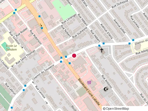 Location of Club Transport F O B at 3846 chemin du Souvenir, Laval