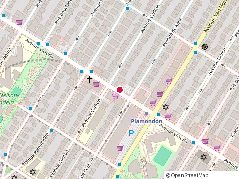 Location of Club Video Indian at 6338 Victoria Ave, Montréal