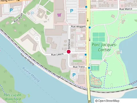 Location of Cmf Entrepreneur General at 154 Rue Bellevue, Sherbrooke