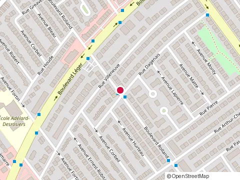 Location of Cnl Construction at 12415 Bd Rolland, Montréal-Nord