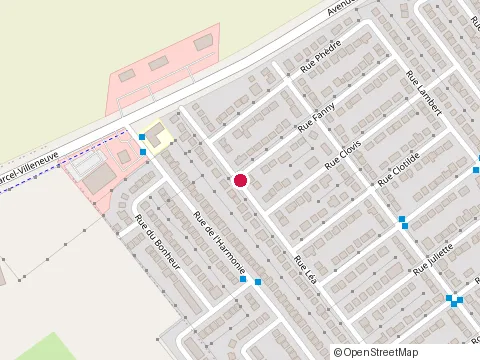 Location of Cobello Construction at 1280 Rue Léa, Laval
