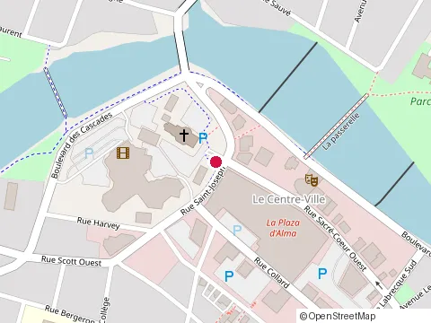 Location of Coco Calin at Saint-Joseph 54 Rue, Alma