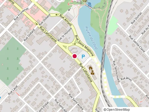 Location of Coco Latté at 500 Rue Lafontaine, Rivière-du-Loup