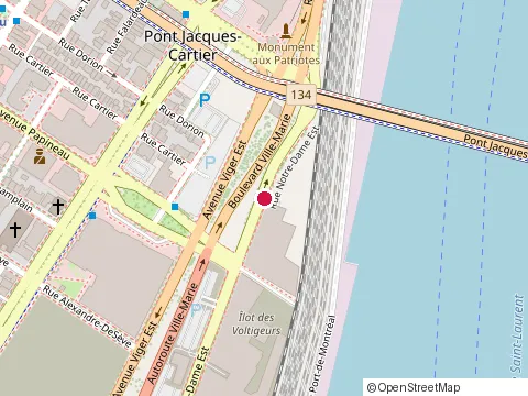 Location of Code Ambiance at 1874 Rue Notre-Dame O, Montréal