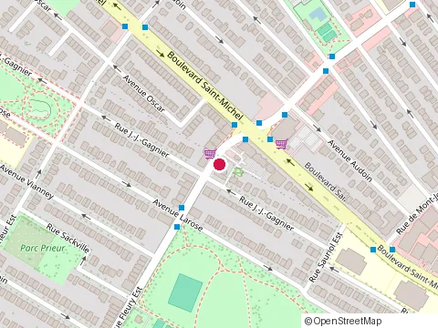 Location of Coderre Richard Services Financiers at 2960 Rue Fleury Est, Montréal