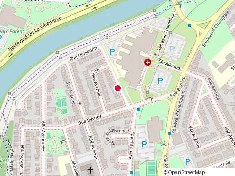 Location of Coeur de Foret at 152A Rue Hepworth, LaSalle