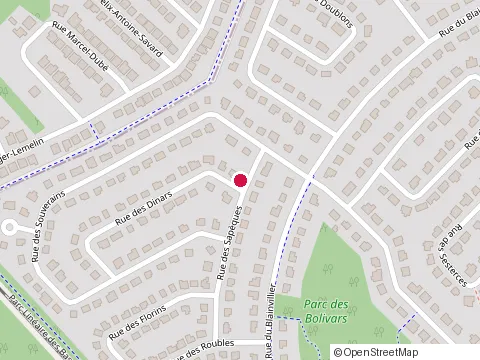 Location of Coff Tech Construction Inc at 22 Rue des Dinars, Blainville