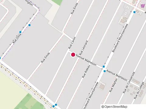 Location of Coffrage d Poulin at 8365 Avenue Matheson, Longueuil