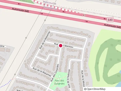 Location of Coffrage Henri Simard Inc at des Rue des Outardes 137, Terrebonne