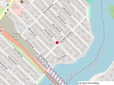 Location of Coffrage J S Turcotte Inc at 23 37E Ave, Bois-des-Filion