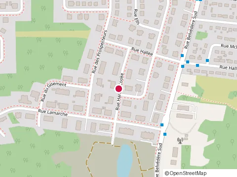 Location of Coffrage Memphre at 1217 Rue Bel-Horizon, Sherbrooke