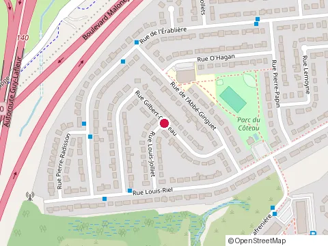 Location of Coffrage Ti-Guy Connelly Enr at 1676 Rue Jean-Louis-Malette, Gatineau