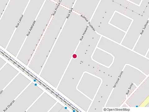 Location of Coffrages Maurice Blais Ltee at 3807 Rue Howard, Saint-Hubert