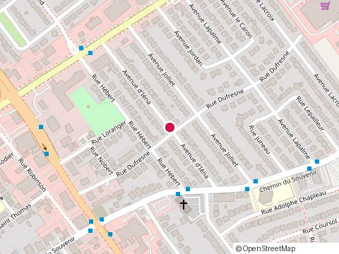 Location of Coffrages Phoenix at 1660 avenue d'Iéna, Laval
