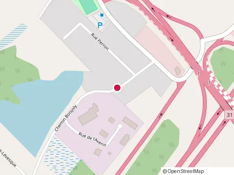 Location of Coffrages Synergy, Lavaltrie