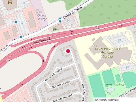 Location of Cohesion Totale Inc at 550 Chem. du Coteau Suite #300, Terrebonne