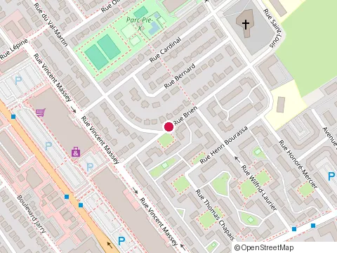 Location of Coiffure Alouna at 675 Rue Brien, Laval