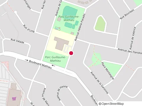 Location of Cole Guillaume-Mathieu at 615 Avenue Hélène-Paradis, Québec