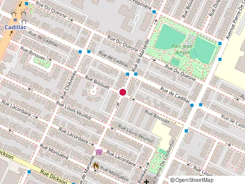 Location of Cole Notre-Dame-des-Victoires at 2720 Bossuet, Montréal
