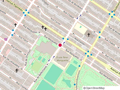 Location of Cole Pre-Marquette at 6030 Marquette, Montral