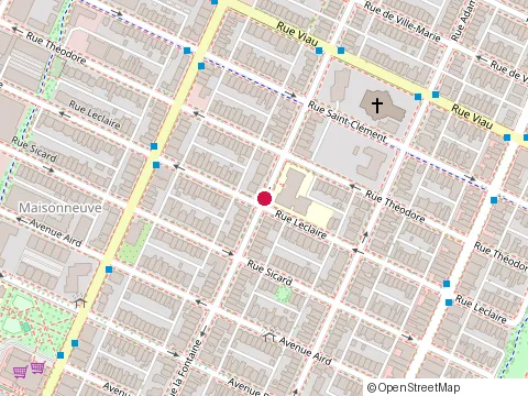 Location of Cole Saint-Clment de Malia at 4770 Rue la Fontaine, Montréal