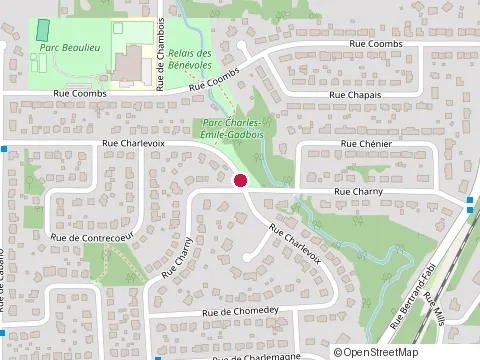 Location of Coles Presto at 722 Rue Charny, Sherbrooke