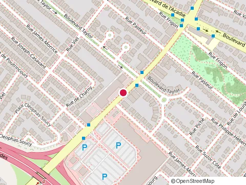 Location of College Tutorial Marinos at 2425 de Salaberry, Montral