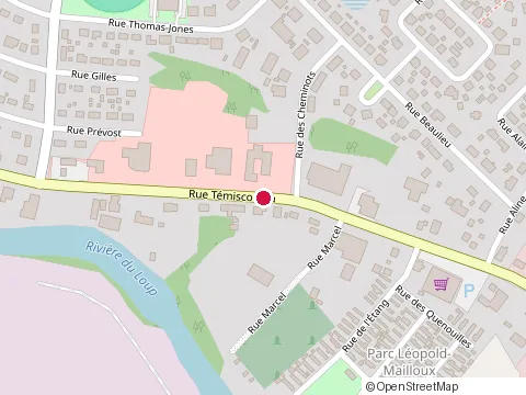 Location of Collin & Dube Inc at 408 Rue Témiscouata, Rivière-du-Loup