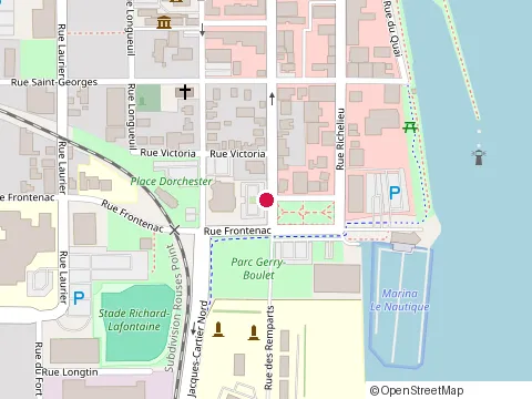 Location of Collisions Auto St-Jean at 9 Rue Frontenac, Saint-Jean-sur-Richelieu