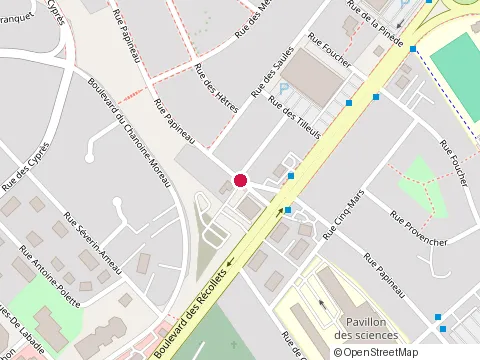 Location of Com at 1045 Rue des Châtaigniers, Trois-Rivières