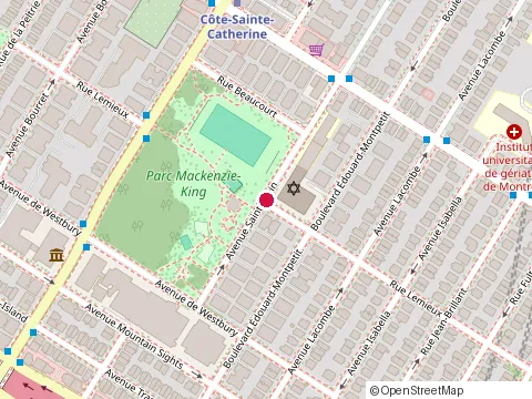 Location of Com at 4806 avenue Saint-Kévin, Montréal