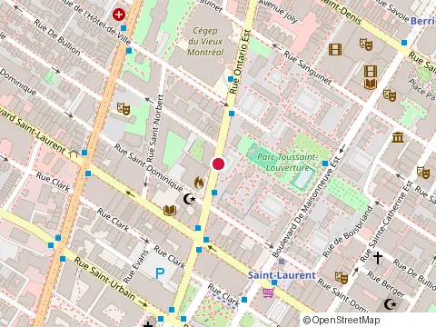 Emplacement de Comfortline Montreal Furniture Store au 105 Ontario St E, Montréal