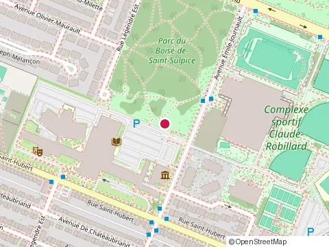 Location of Commission de la Constr du Qbc at 1201 boulevard Crémazie E, Montréal