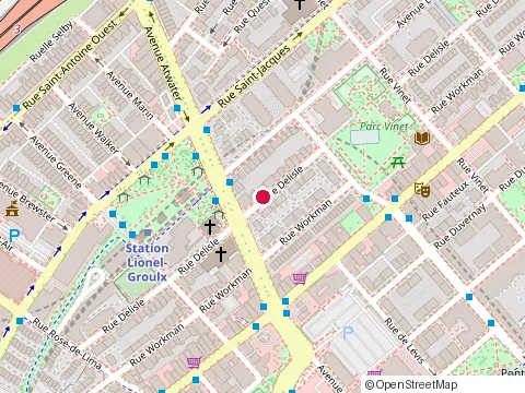 Emplacement de Commission des Ecoles Catholiques de Montré Al au 2515 Rue Délisle, Montréal