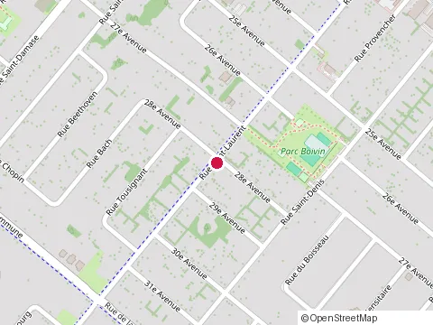 Location of Commission Scolaire des Chenes at 2700 St Laurent, Drummondville