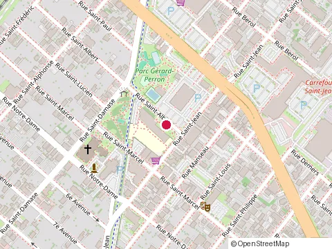 Location of Commission Scolaire des Chenes at 180 Rue Saint-Albert, Drummondville