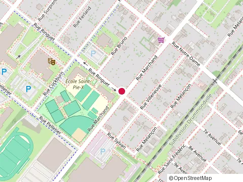Location of Commission Scolaire des Chênes at 269 Rue Ringuet, Drummondville