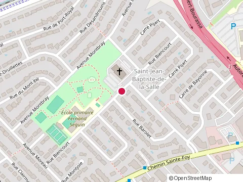 Location of Commission Scolaire des Découvreurs at 2590 Rue Biencourt, Québec