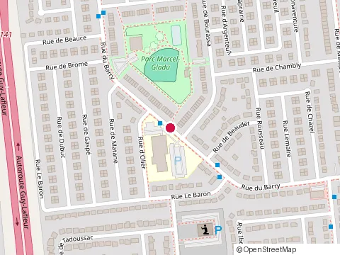 Location of Commission Scolaire des Draveurs at 85 Rue du Barry, Gatineau