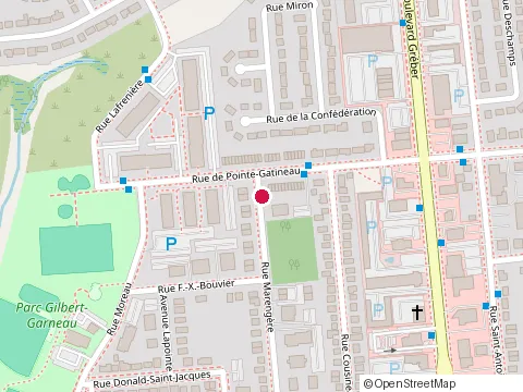 Location of Commission Scolaire des Draveurs at 55 Rue Marengère, Gatineau