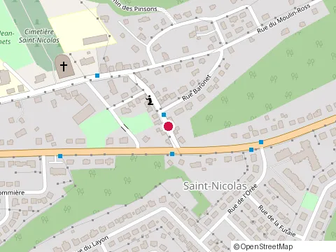 Location of Commission Scolaire des Navigateurs at 1438 Rue des Pionniers, Lévis
