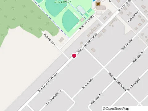 Emplacement de Commission Scolaire du Chemin-du-Roy au 3750 Jean Bourdon, Trois-Rivières