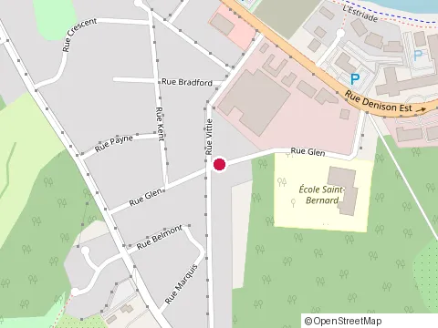 Location of Commission Scolaire du Val des Cerfs at 74 Glen Rue, Granby